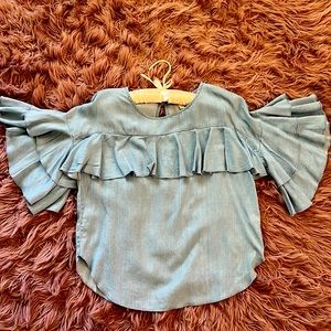 Beautiful jeans blouse